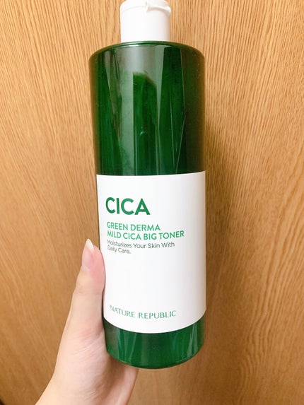 グリーン ダーマCICAビックトナー/ネイチャーリパブリック/化粧水を使ったクチコミ(1枚目)