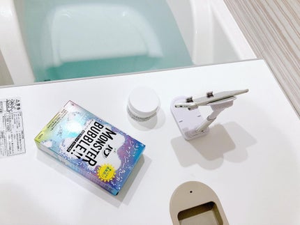 モンスターバブル ゆるんとジャグジー気分/バブ/炭酸系入浴剤を使ったクチコミ(2枚目)