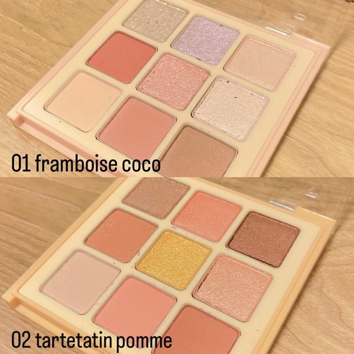 マテリアルカラーパレット/leur charme/アイシャドウパレットを使ったクチコミ（2枚目）