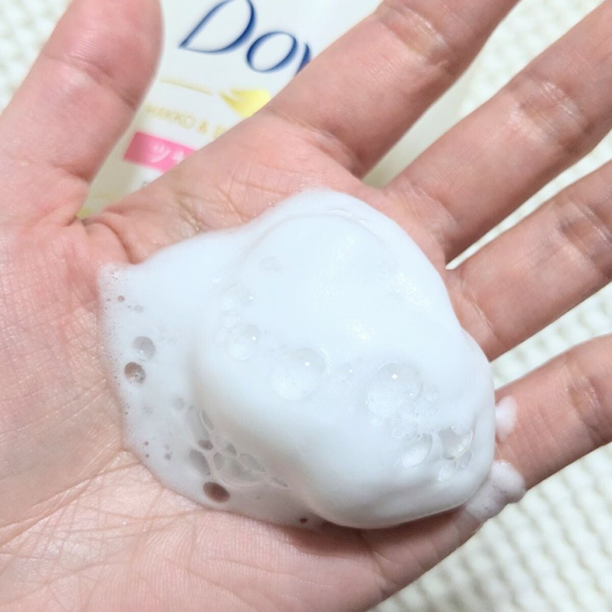 ボディウォッシュ 発酵&ビューティーシリーズ ツヤ&透明感/ダヴ/ボディソープを使ったクチコミ(2枚目)