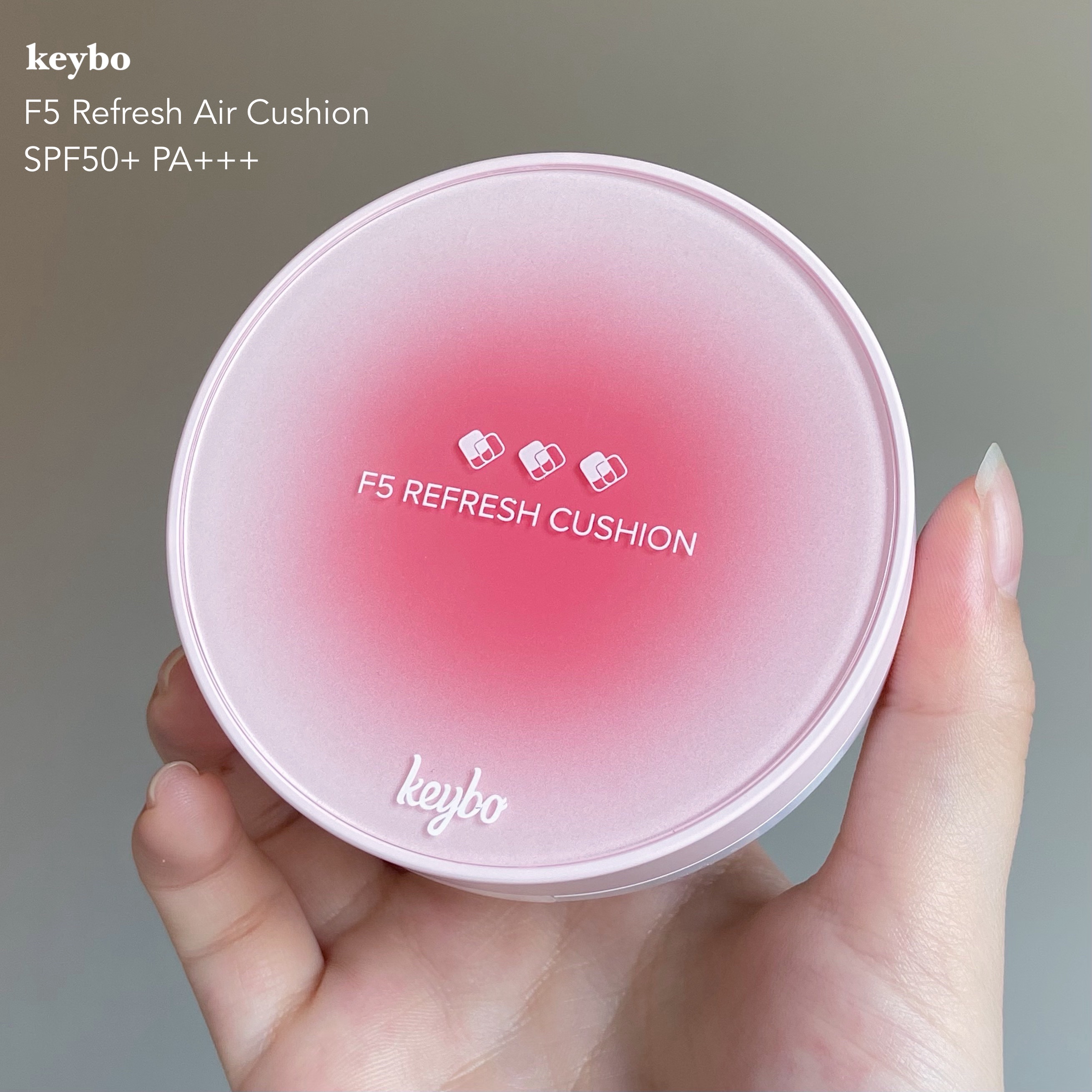 F5 リフレッシュクッション/keybo/クッションファンデーションを使ったクチコミ（2枚目）