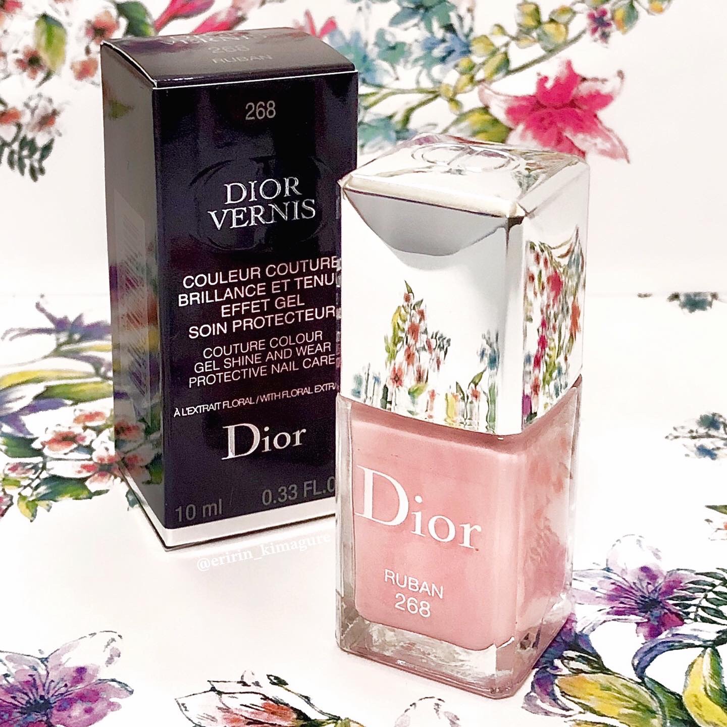 ディオール ヴェルニ 268 リュバン/Dior/マニキュアを使ったクチコミ（2枚目）