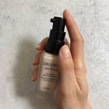 ゼン ウェア フルイド/DECORTÉ/リキッドファンデーションを使ったクチコミ(2枚目)