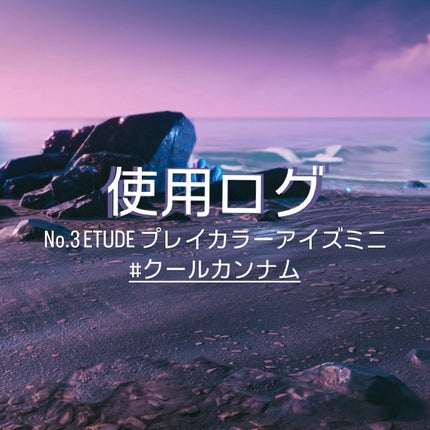 プレイカラーアイズミニ  クールカンナム/ETUDE/アイシャドウパレットを使ったクチコミ(1枚目)