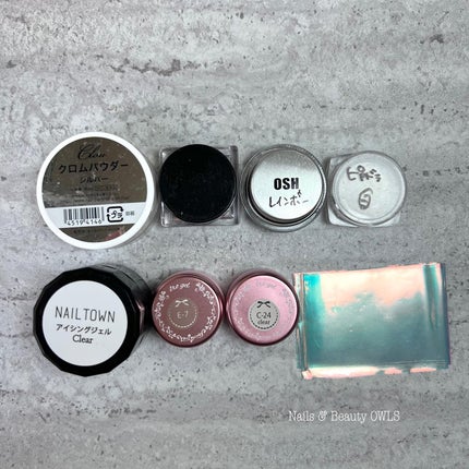 ぴよこれいと あうるす on LIPS 「ホワイトベースなネイル。やだ可愛い。。。←こちらはお客様のお持..」(4枚目)