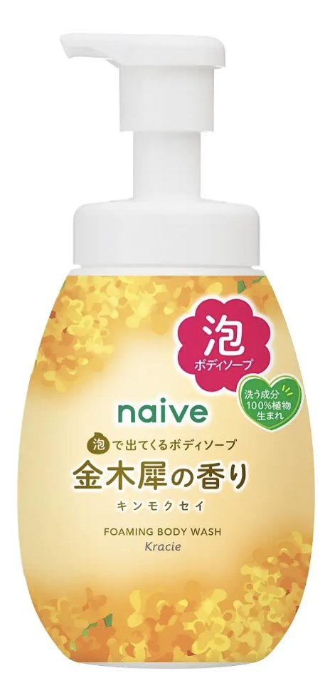 泡で出てくるボディソープ（金木犀の香り） 600ml