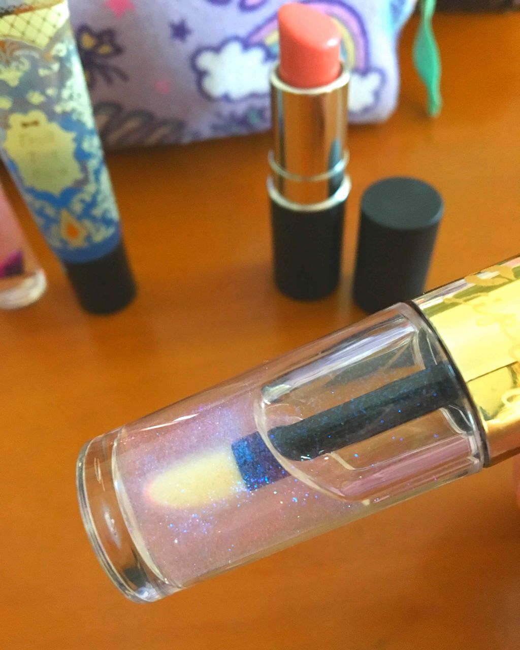 リップケアオイル/excel/リップグロスを使ったクチコミ(3枚目)