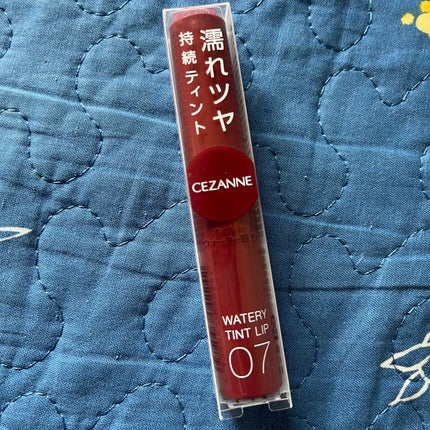 ウォータリーティントリップ/CEZANNE/リップティントを使ったクチコミ(1枚目)
