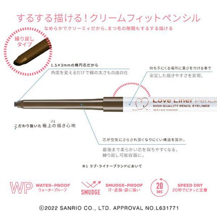 リキッドアイライナーR4/ラブ・ライナー/リキッドアイライナーを使ったクチコミ(5枚目)