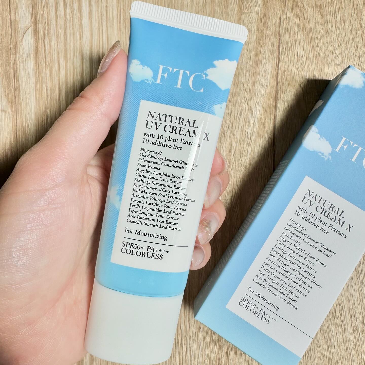 FTCナチュラル UVクリームX（TEN）/FTC/日焼け止めクリームを使ったクチコミ（2枚目）