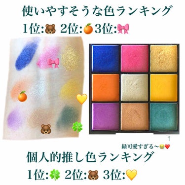 UR GLAM　BLOOMING EYE COLOR PALETTE/U R GLAM/パウダーアイシャドウを使ったクチコミ（2枚目）