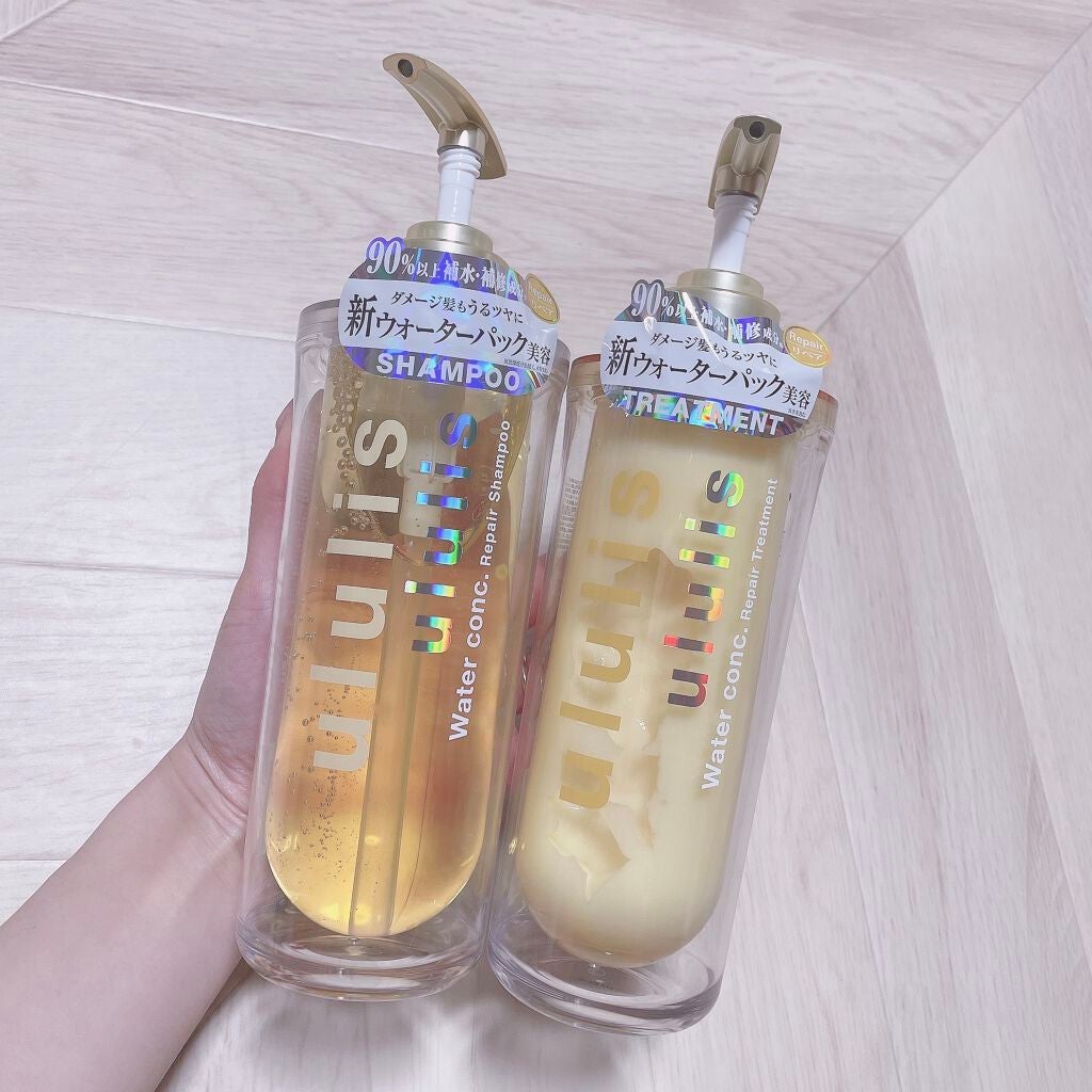 ウォーターコンク リペアシャンプー/ヘアトリートメント/ululis/シャンプー・コンディショナーを使ったクチコミ(1枚目)
