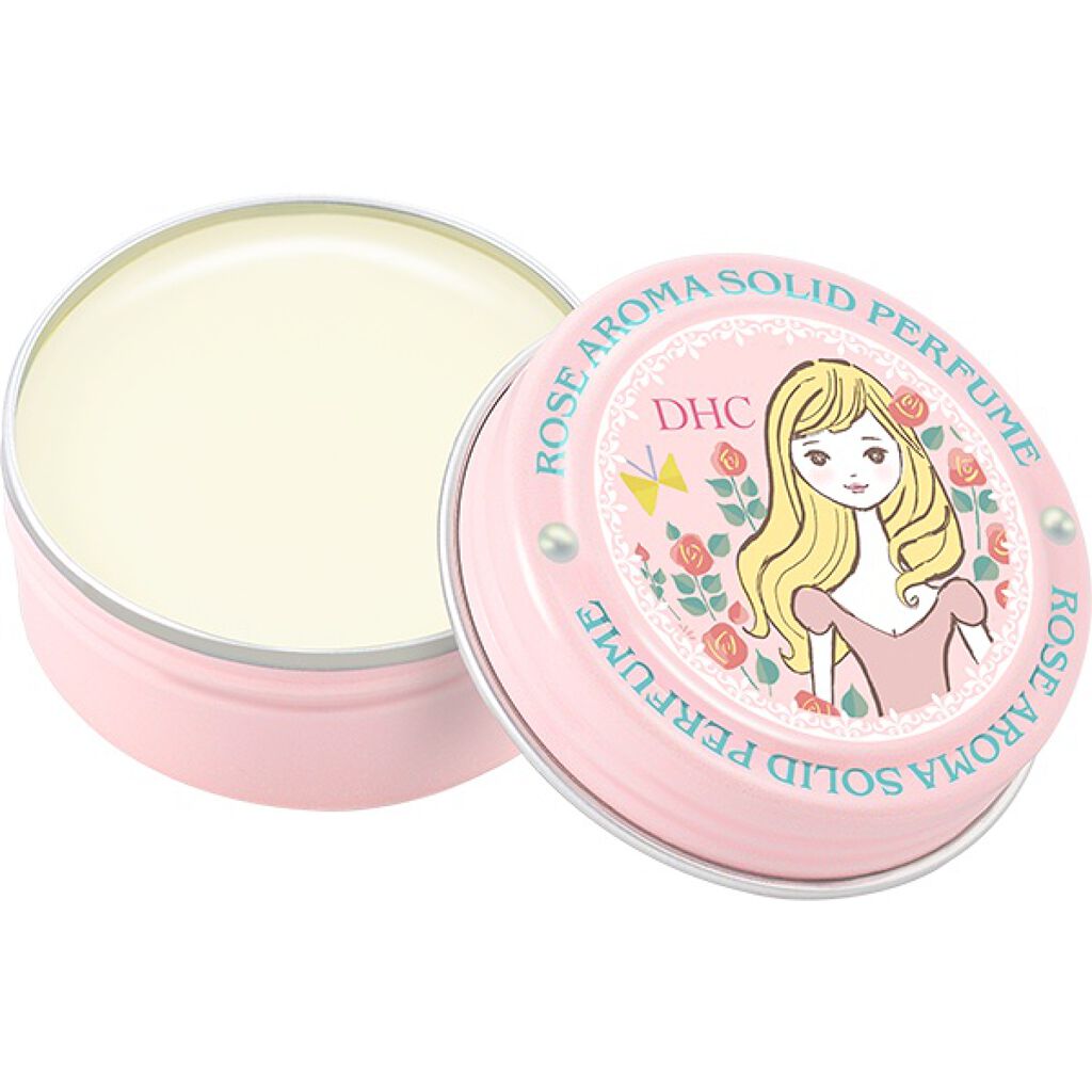 ローズアロマ ソリッド パフュームa（練り香）ハッピーオーラ（バラ園の小さなお客様）/DHC/練り香水を使ったクチコミ（2枚目）