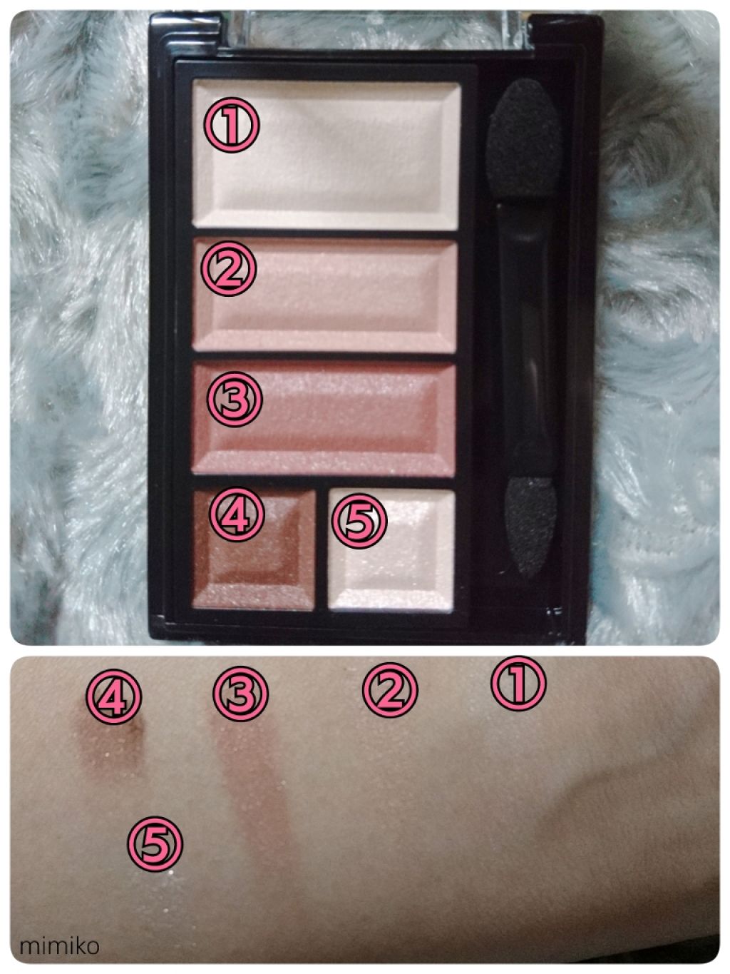 ショコラスウィート アイズ/リンメル ロンドン/アイシャドウパレットを使ったクチコミ(2枚目)