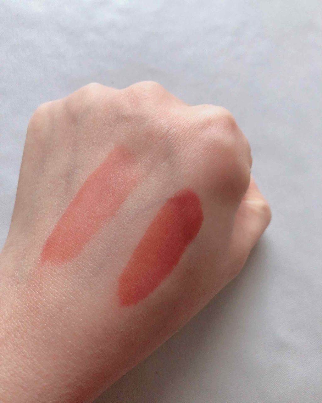 ジューシーラスティングティント 11 ピンクパンプキン(PINK PUMPKIN)/rom&nd/リップティントを使ったクチコミ（3枚目）