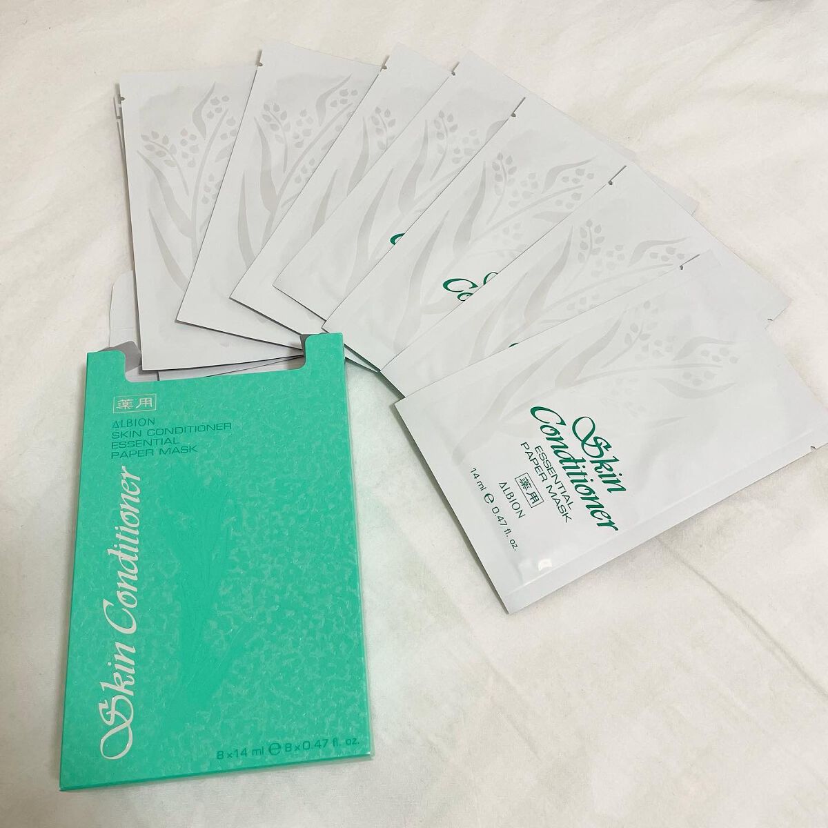 アルビオン 薬用スキンコンディショナー エッセンシャル ペーパーマスク E/ALBION/シートマスク・パックを使ったクチコミ（1枚目）