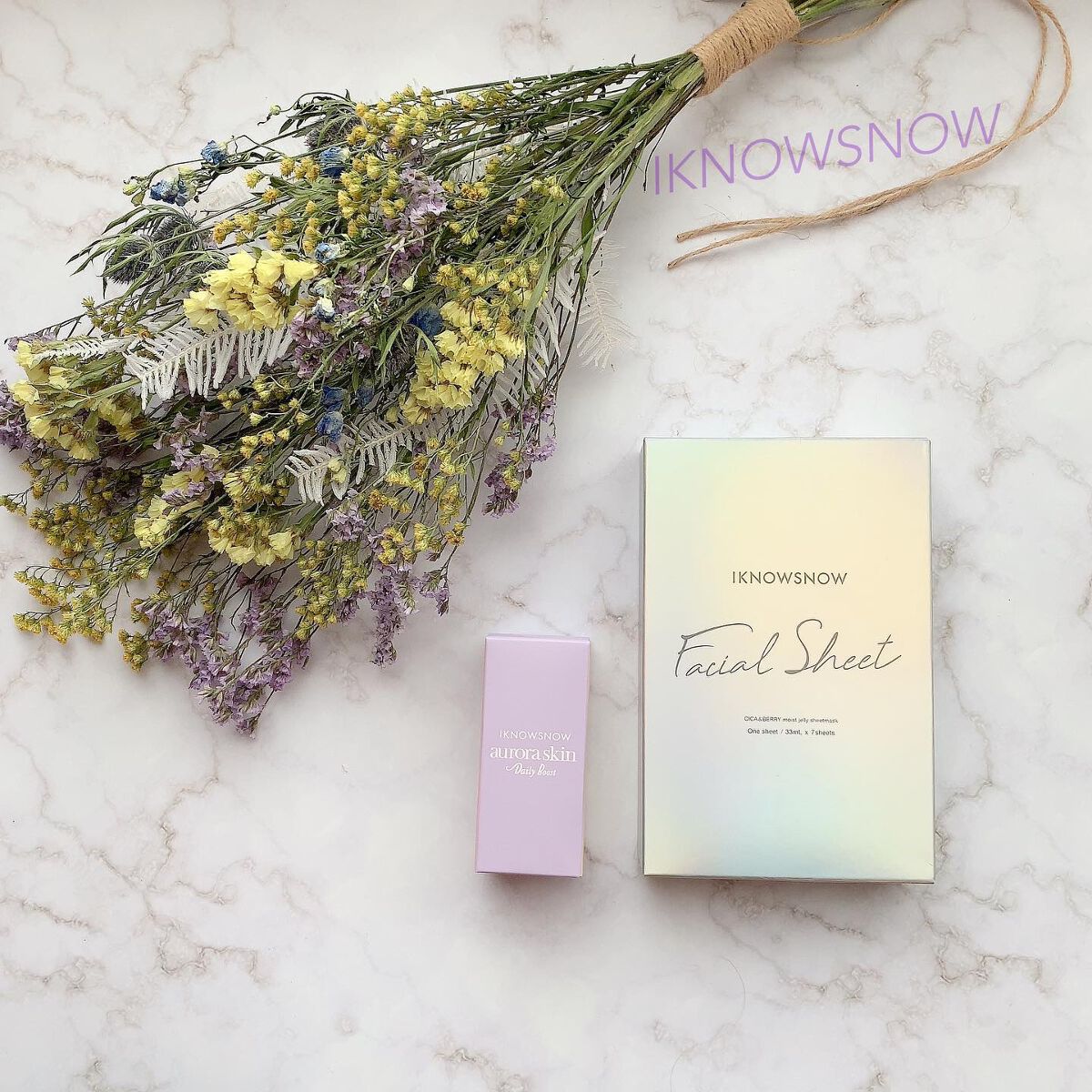 フェイシャルシート/IKNOWSNOW/シートマスク・パックを使ったクチコミ（1枚目）