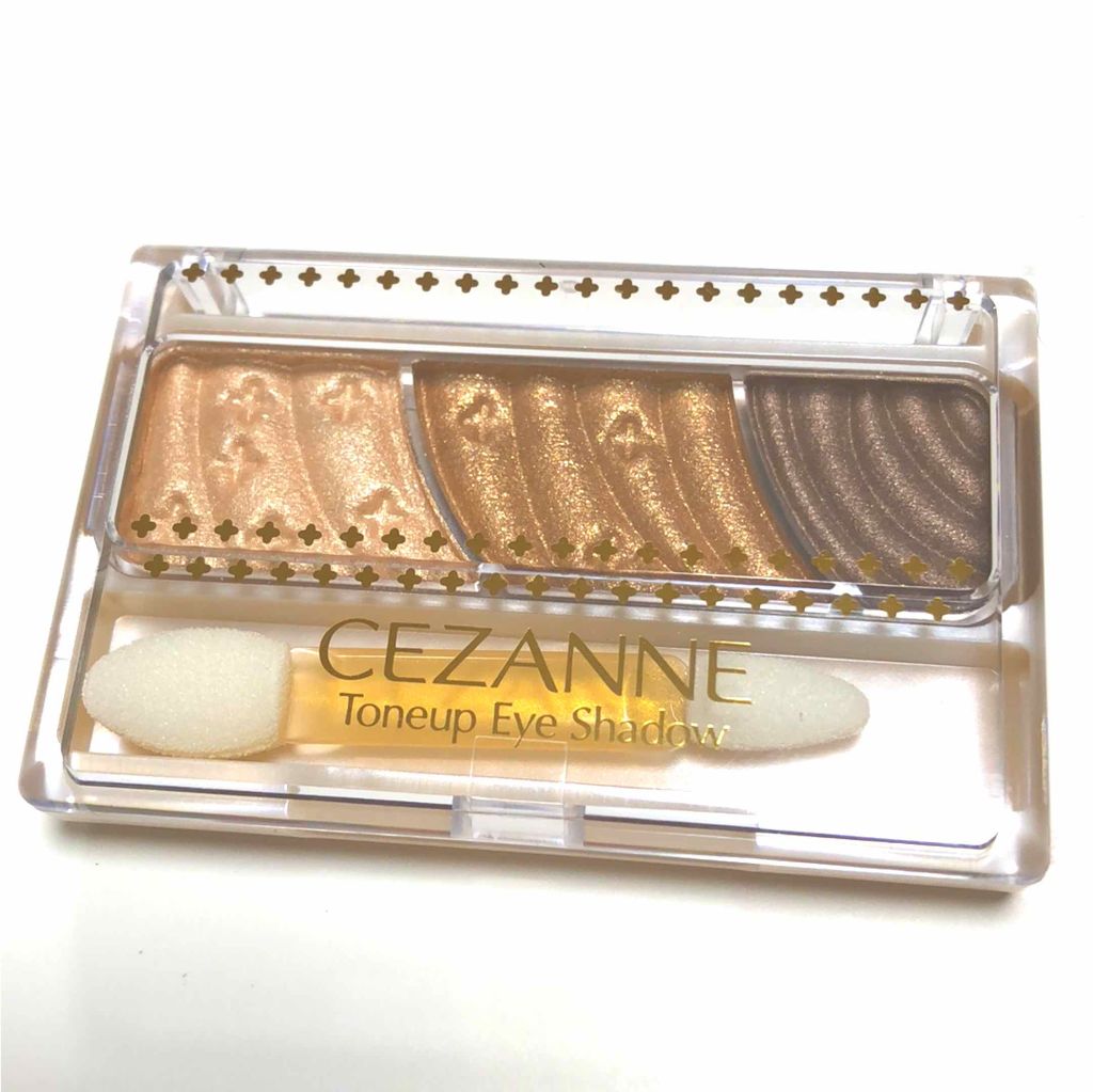 トーンアップアイシャドウ/CEZANNE/アイシャドウパレットを使ったクチコミ(1枚目)