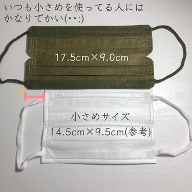 不織布プリーツマスク ふつうサイズ 30枚入/アイリスオーヤマ/マスクを使ったクチコミ（2枚目）