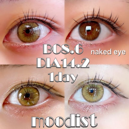 MOODIST 1day/NANA LENS/ワンデー(1DAY)カラコンを使ったクチコミ(2枚目)