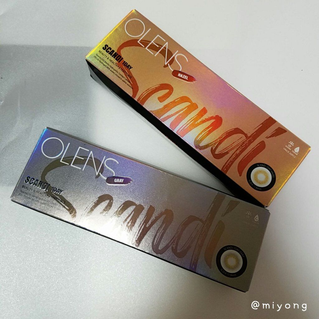 SCANDI 1day/OLENS/カラーコンタクトレンズを使ったクチコミ(4枚目)