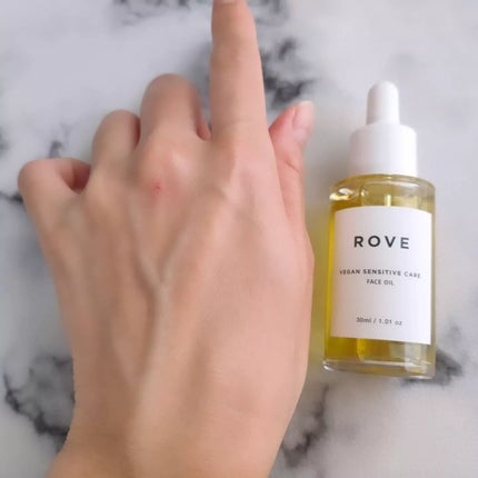 ヴィーガン センシティブケア フェイスオイル/ROVE/フェイスオイルを使ったクチコミ(5枚目)