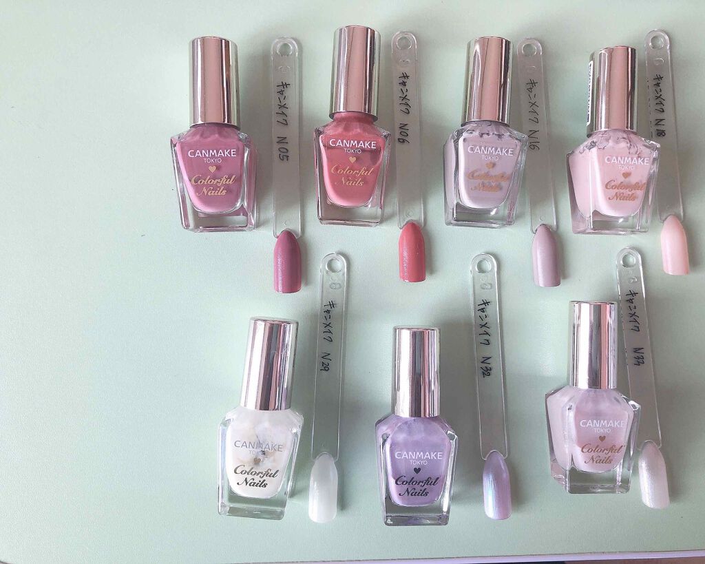カラフルネイルズ/キャンメイク/マニキュアを使ったクチコミ(2枚目)
