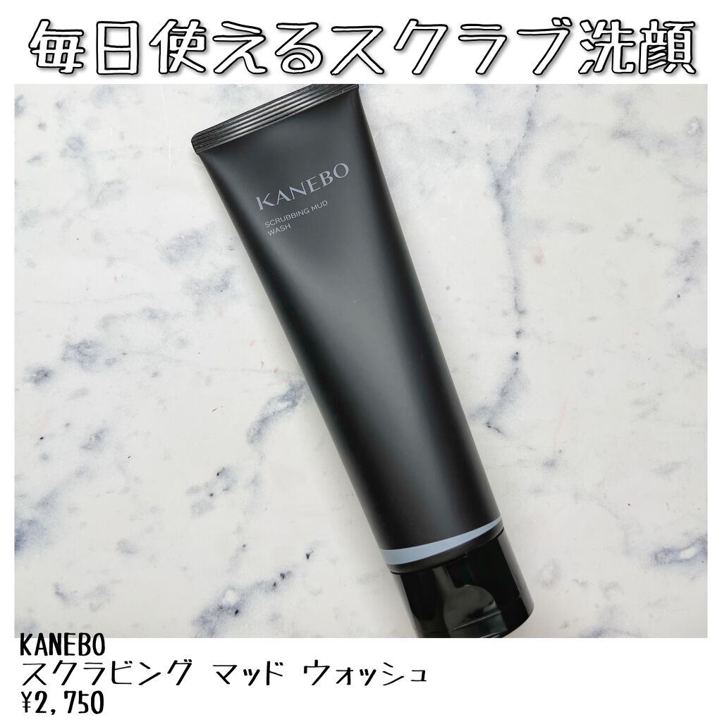 スクラビング　マッド　ウォッシュ/KANEBO/洗顔フォームを使ったクチコミ（1枚目）