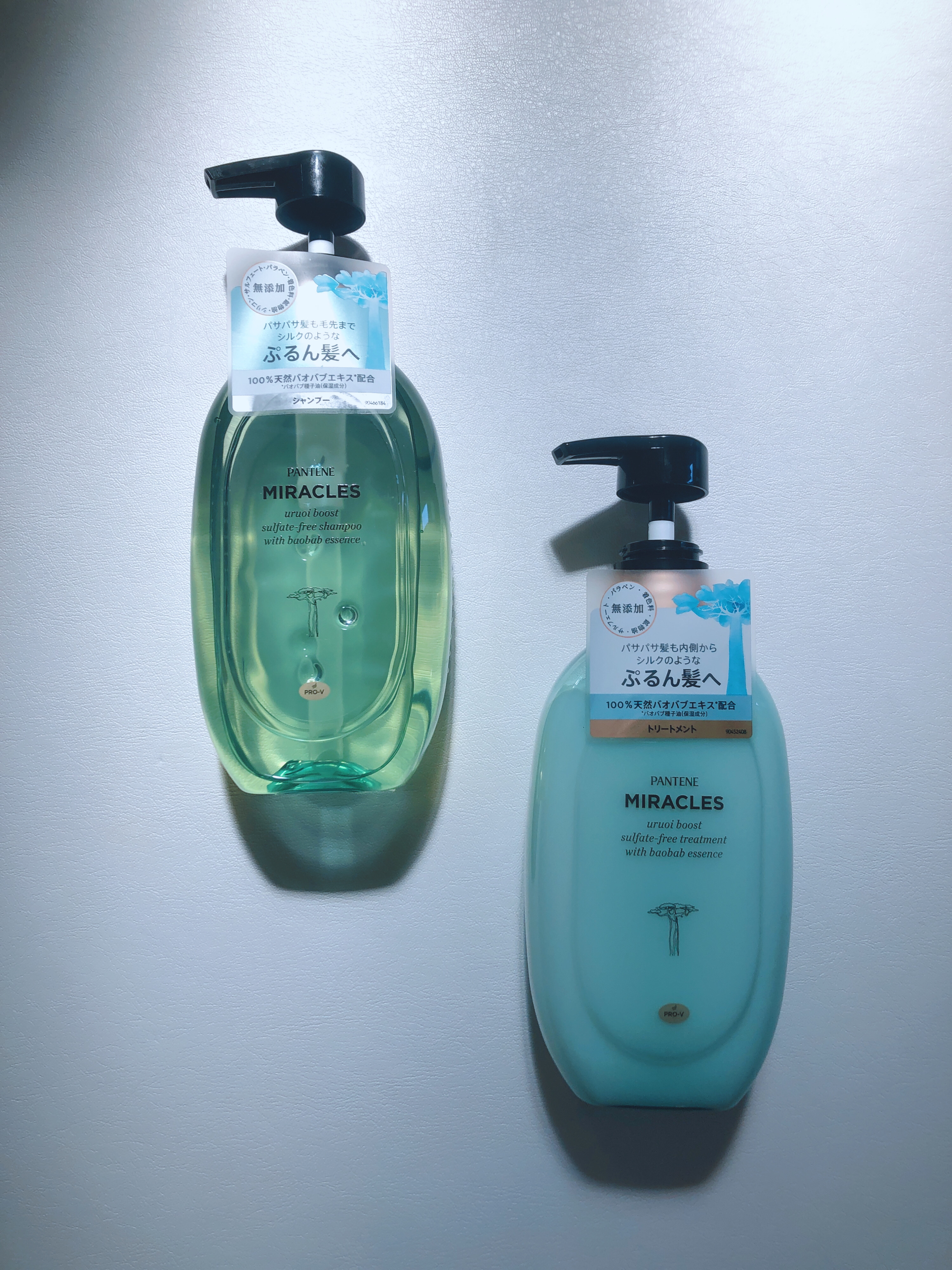 ミラクルズ うるおいブースト シャンプー/トリートメント/パンテーン/市販シャンプーを使ったクチコミ（2枚目）