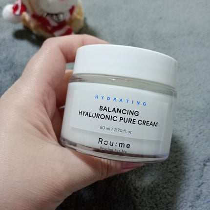 バランシング ヒアルロニック ピュア クリーム/Roume/フェイスクリームを使ったクチコミ(1枚目)