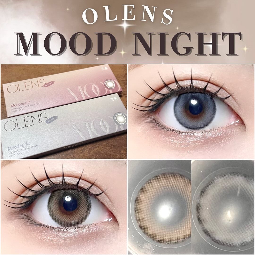 Moodnight 1day/OLENS/カラーコンタクトレンズを使ったクチコミ(1枚目)