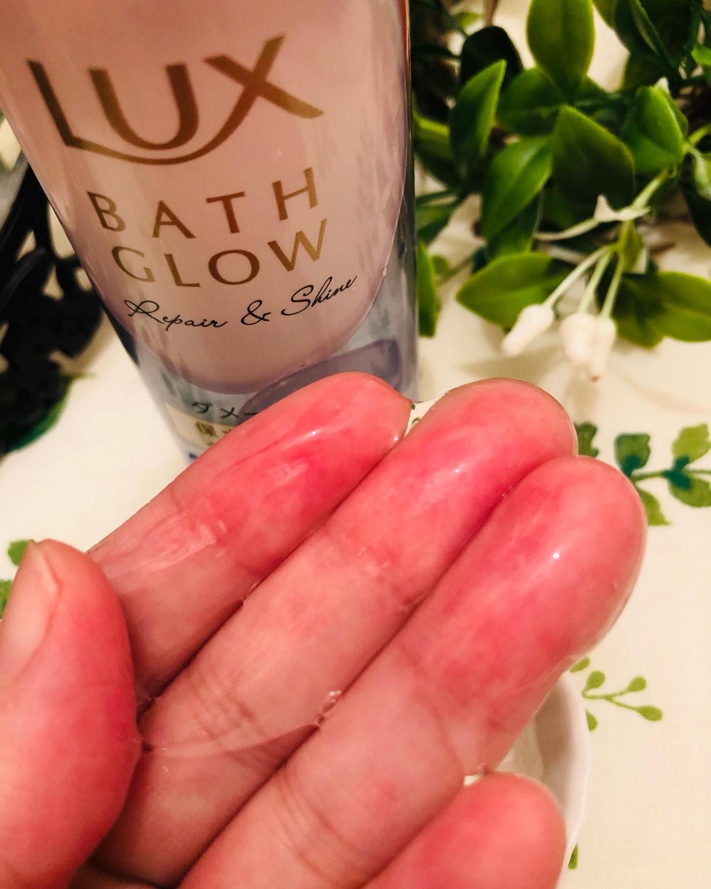 ラックス バスグロウ ストレート&シャイン ヘアブースター/LUX/ヘアミストを使ったクチコミ(3枚目)