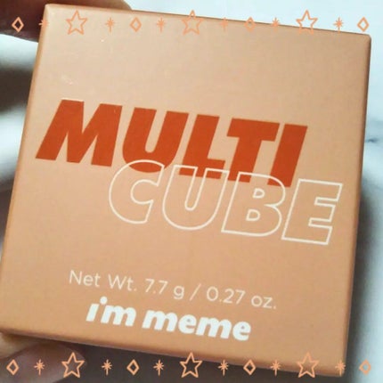 マルチキューブ/i’m meme/アイシャドウパレットを使ったクチコミ(1枚目)