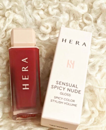センシュアルスパイシーヌードグロス/HERA/リップグロスを使ったクチコミ(1枚目)