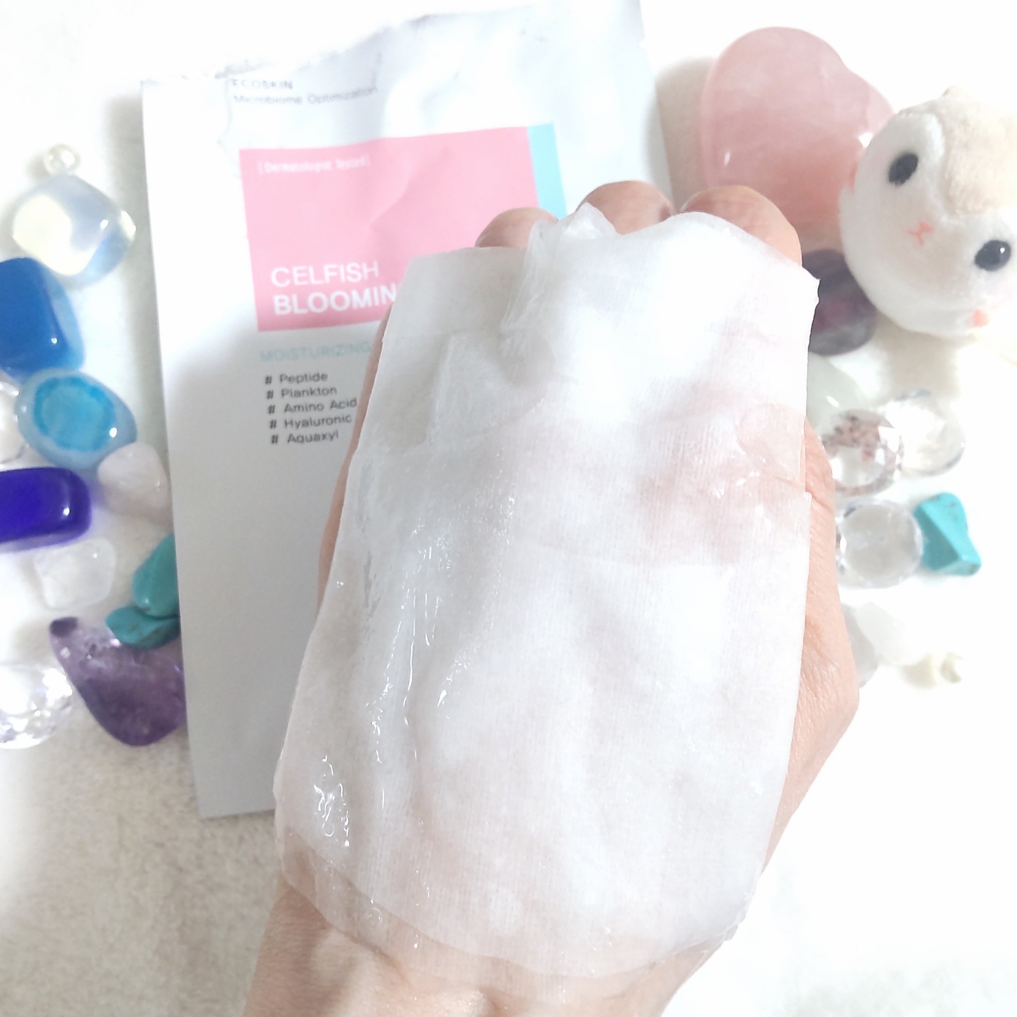 セルフィッシュブルーミングマスクパックMR/OFBASE/シートマスク・パックを使ったクチコミ（2枚目）