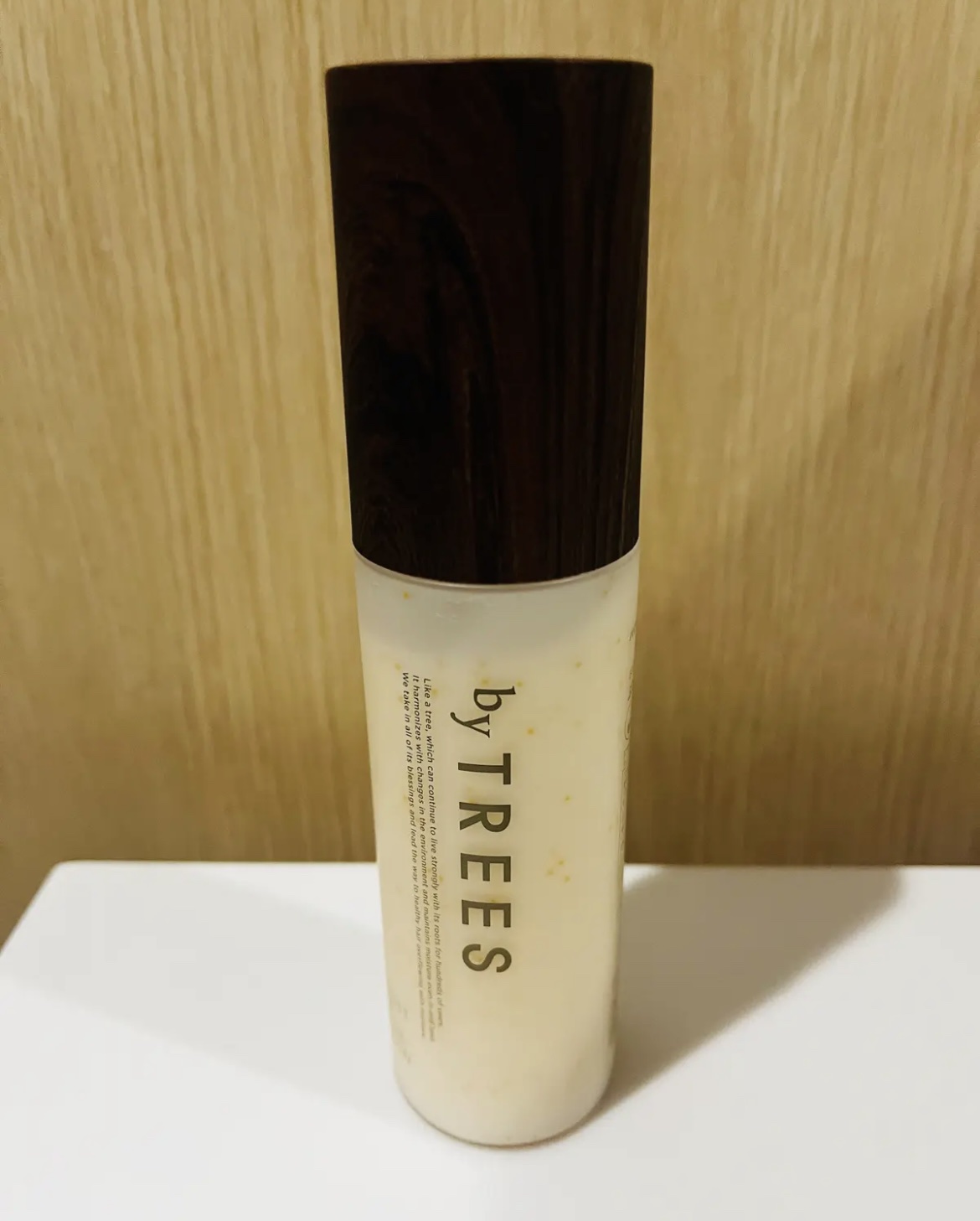  さらグロッシースリークボンドエマルジョン/byTREES/ヘアミルクを使ったクチコミ（2枚目）