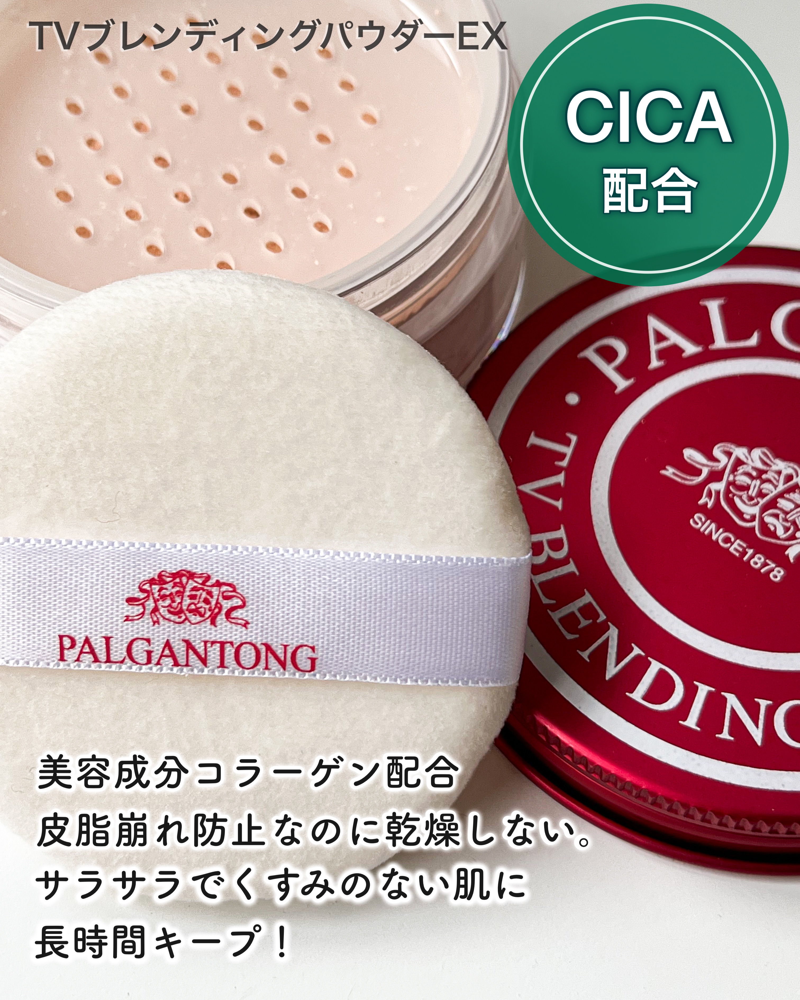 TVブレンディングパウダーEX/パルガントン/ルースパウダーを使ったクチコミ（1枚目）