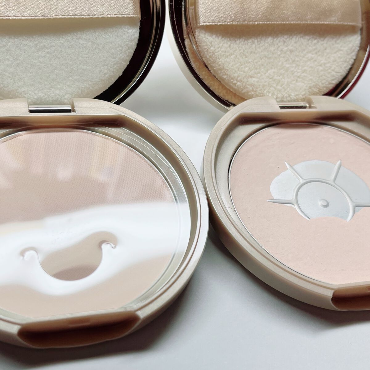 マシュマロフィニッシュパウダー/キャンメイク/プレストパウダーを使ったクチコミ(5枚目)