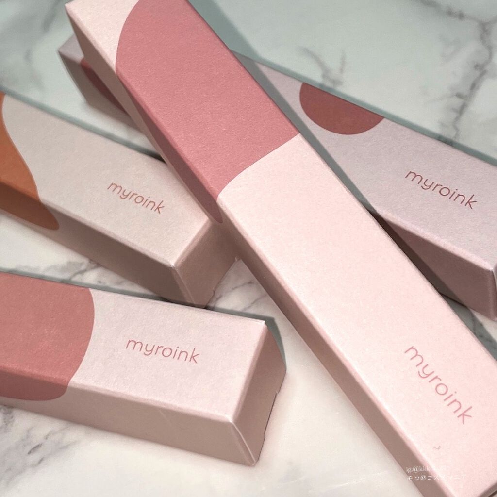 カラーフォーミーリップティント/myroink/リップティントを使ったクチコミ(3枚目)