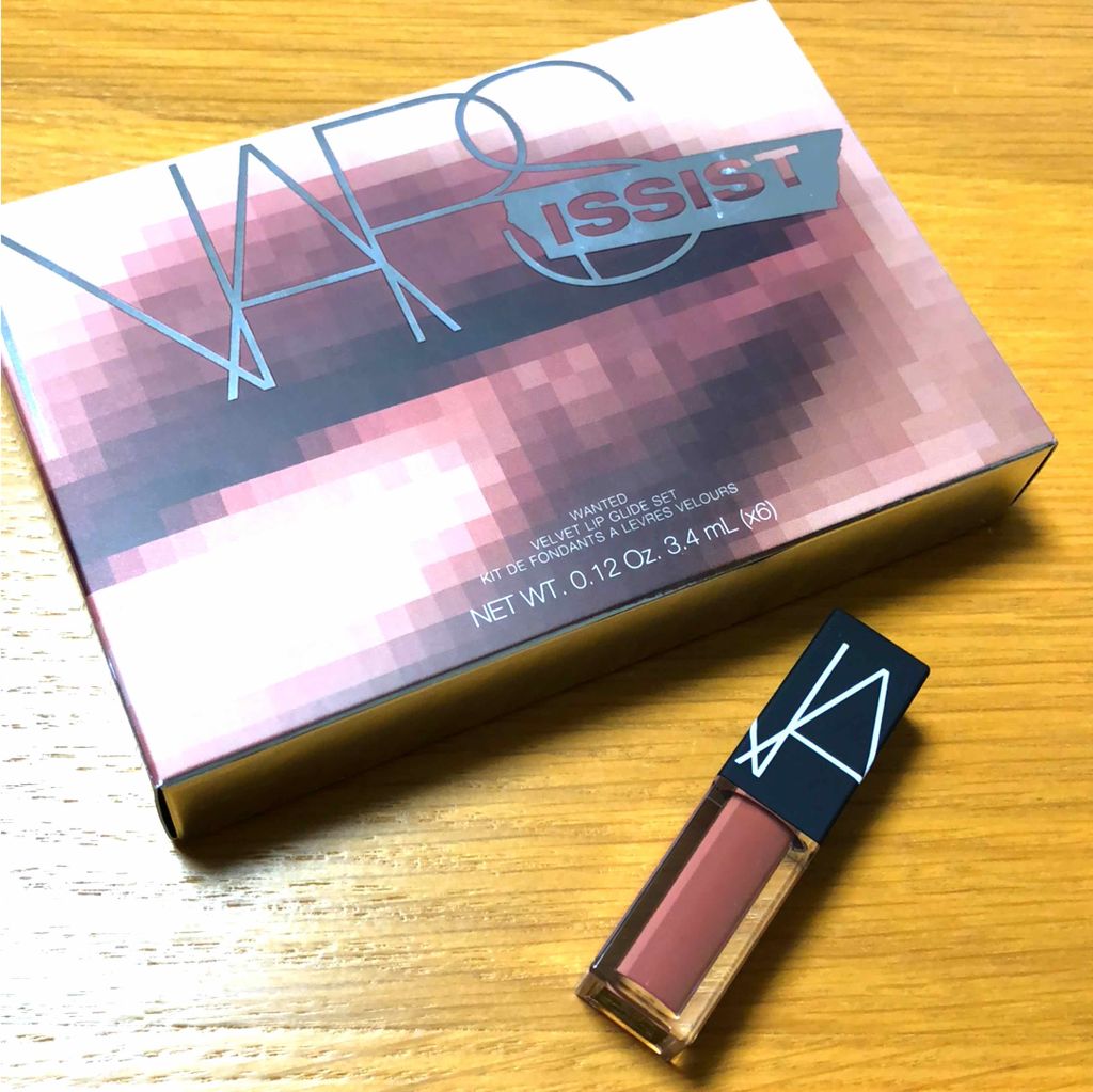 ナーズイスト ウォンテッド ベルベットリップグライドセット/NARS/メイクアップキットを使ったクチコミ(1枚目)