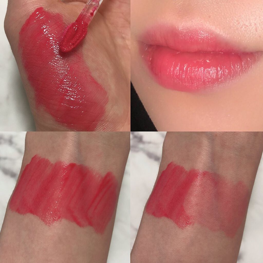 ミネラルティントオイル #07 ブリンクピンク/4U2/リップティントを使ったクチコミ（2枚目）