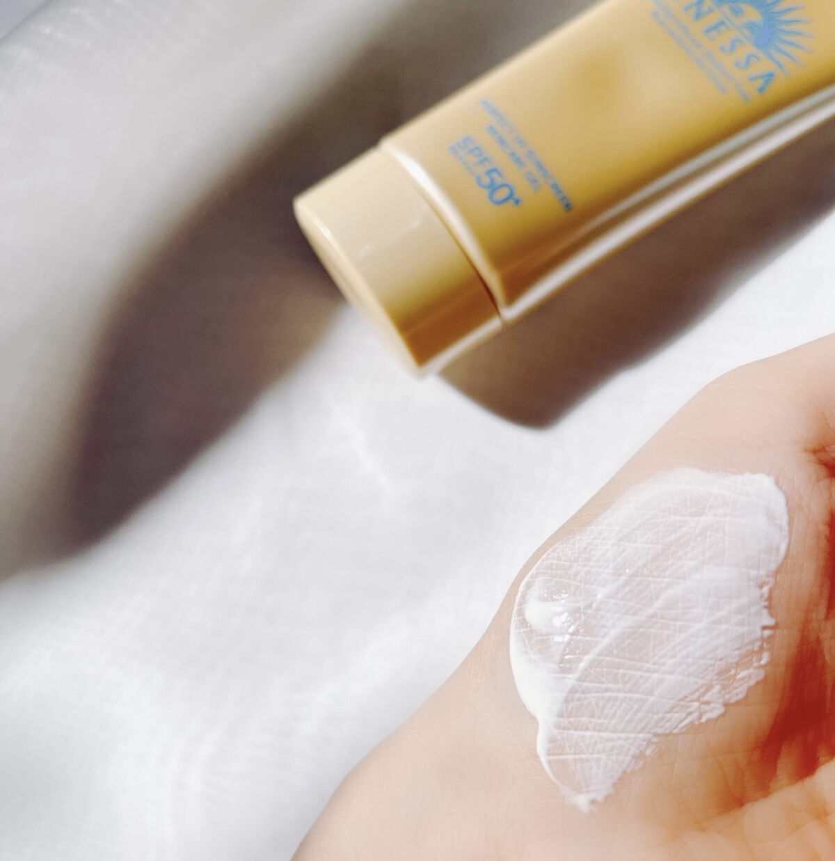 パーフェクトUV スキンケアジェル N/アネッサ/日焼け止め・UVケアを使ったクチコミ（3枚目）