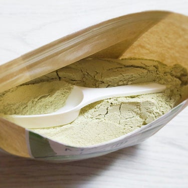 ピュアパートナー MATCHA PURE（プロテインパウダー）のクチコミ「有限会社 味源さんの
「MATCHA PURE（ソイプロテイン）」
を飲んでみました😌

◇内.....」（2枚目）