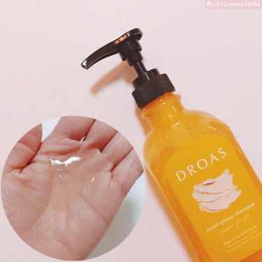 DROAS モイストグロッシーシャンプー/トリートメントのクチコミ「⁡
⁡
✁┈┈┈┈┈┈┈┈┈┈┈┈┈┈┈┈┈┈┈┈┈┈⁡⁡
⁡
DROAS⁡
モイストグロッシ.....」（3枚目）