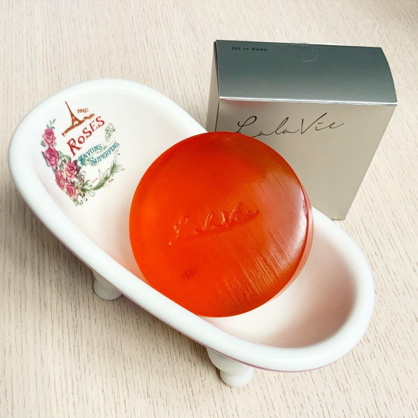 オイルインソープ/Lala Vie/洗顔石鹸を使ったクチコミ（1枚目）