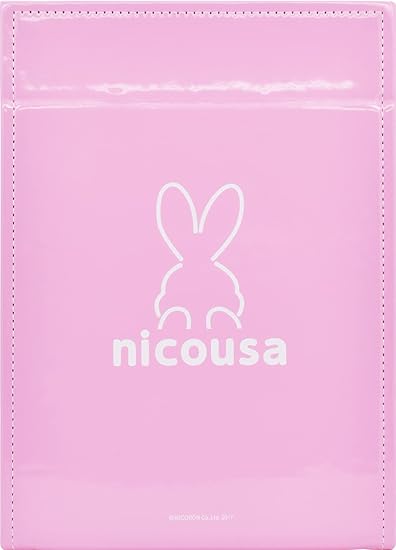 NiCORON nicousa折りたたみ BIGミラー(ピンク)