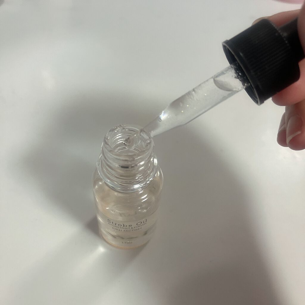 ストロボオイル/KIREI FACTORY/リキッドハイライトを使ったクチコミ（2枚目）