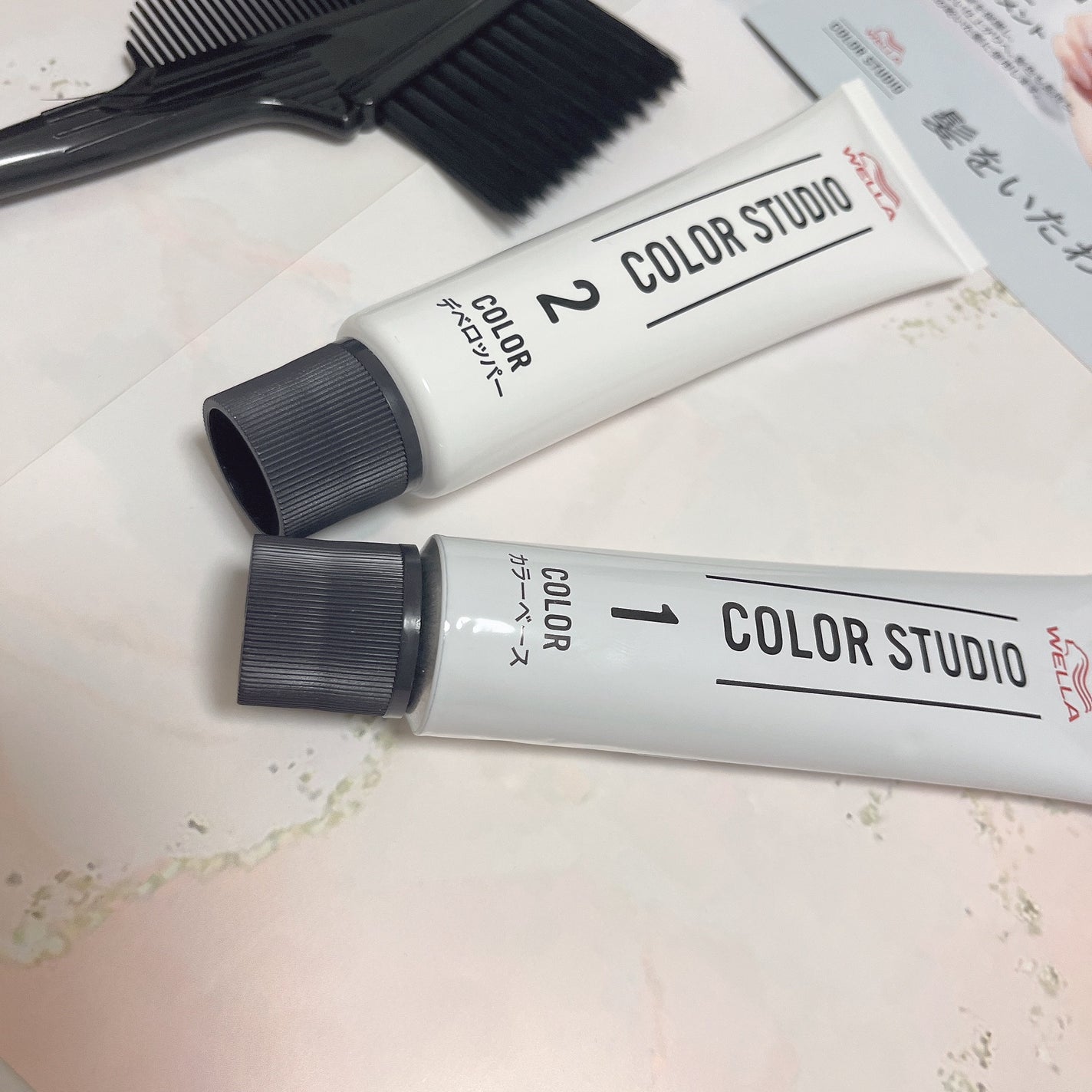 ウエラ カラースタジオ プレカラートリートメント/ウエラ/洗い流すヘアトリートメントを使ったクチコミ(1枚目)