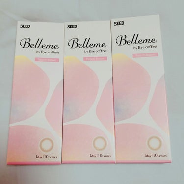 bellemebyEye coffret/シード/カラーコンタクトレンズを使ったクチコミ（1枚目）