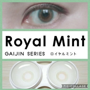 ルーチェ GAIJINシリーズ 03 ロイヤルミント

ナチュラルなハーフ目に！
こんなに色素薄くなってるのにカラコンだってまずバレない。
実際の瞳と同じくらいの大きさなので自然。
これオフィスでも使え